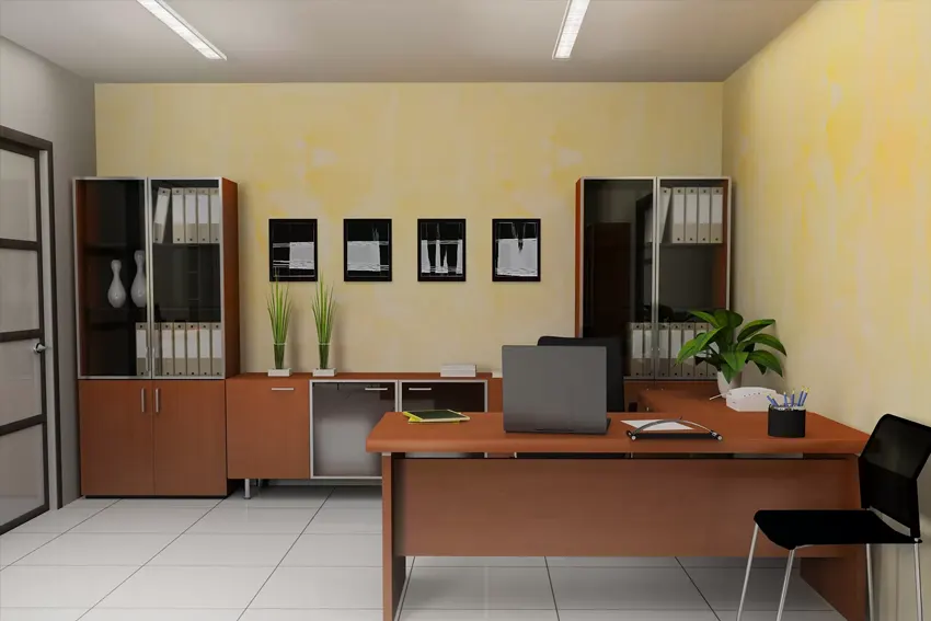 Perspective employee might become a part of the office furniture